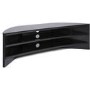 Alphason FW1400C-BLK Finewoods Corner TV Stand for up to 60" TVs - Black