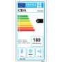 CDA FW250 Integrated Under Counter Fridge With Icebox
