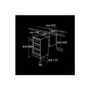 GRADE A1 - CDA FW283 Integrated Under Counter Freezer