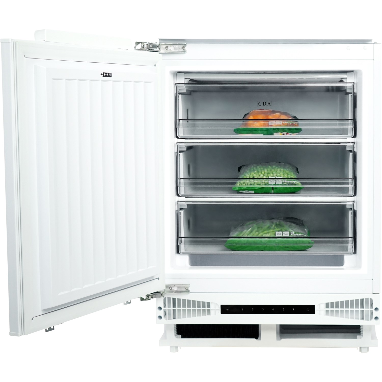 CDA 95 Litre Under Counter Integrated Freezer FW284 Appliances Direct