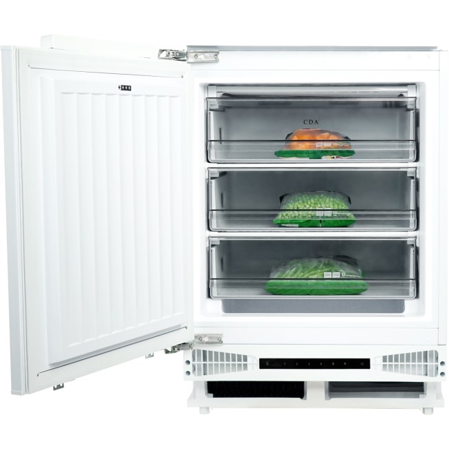 CDA 95 Litre Under Counter Integrated Freezer