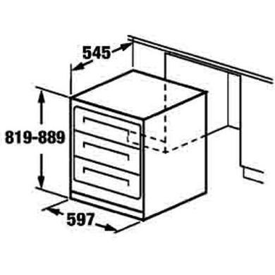 CDA FW380IN Integrated Under Counter Freezer