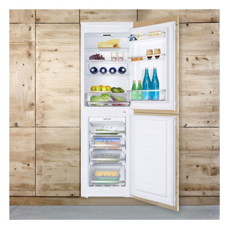 CDA 224 Litre 50/50  Integrated Frost Free Fridge Freezer