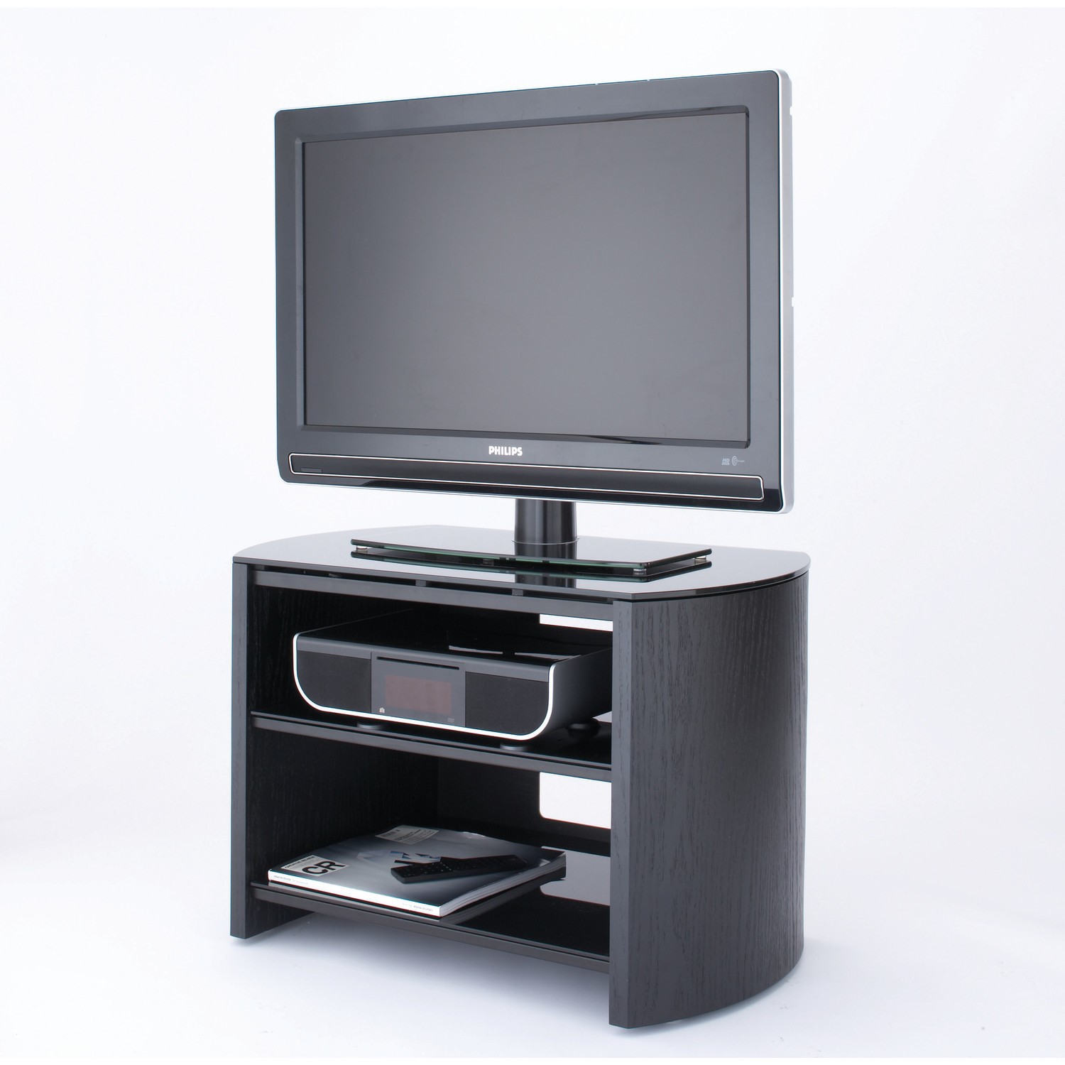 Alphason FW750-BV/B Finewoods 3 Shelf TV Stand for up to ...