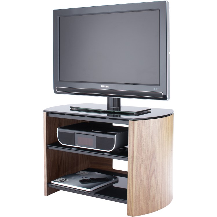 Alphason FW750-LO/B Finewoods TV Stand for up to 37" TVs - Light Oak