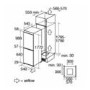 CDA 190 Litre 70/30 Integrated Fridge Freezer