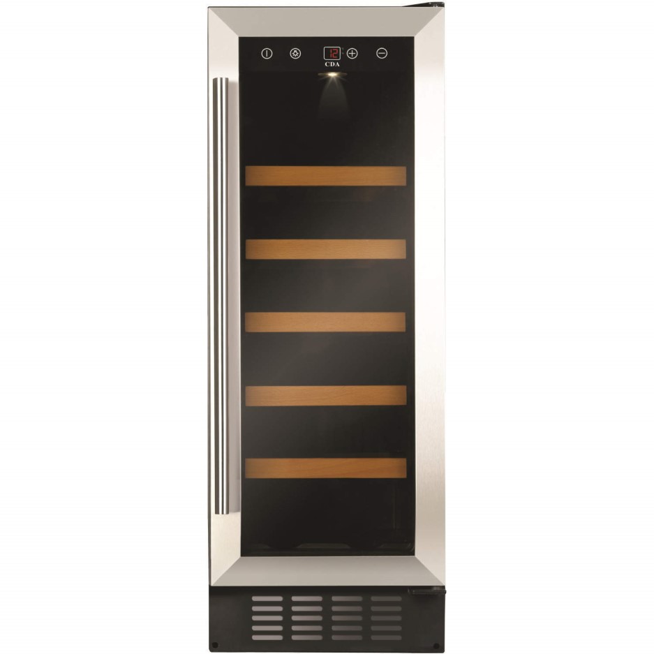 CDA FWC303SS 30 cm Freestanding Under Counter Wine Cooler Stainless
