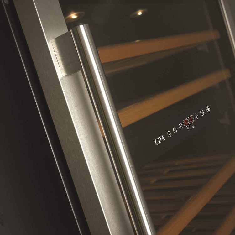 CDA FWC602SS 60 cm Wide Freestanding/Under Counter Stainless Steel Wine Cooler
