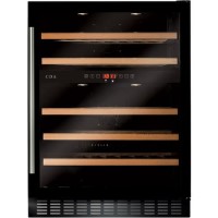 GRADE A2 - CDA FWC604BL 60cm Freestanding Under Counter Wine Cooler - Black Glass