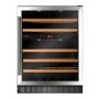 Refurbished CDA FWC604SS Freestanding 46 Bottle Dual Zone Under Counter Wine Cooler Stainless Steel