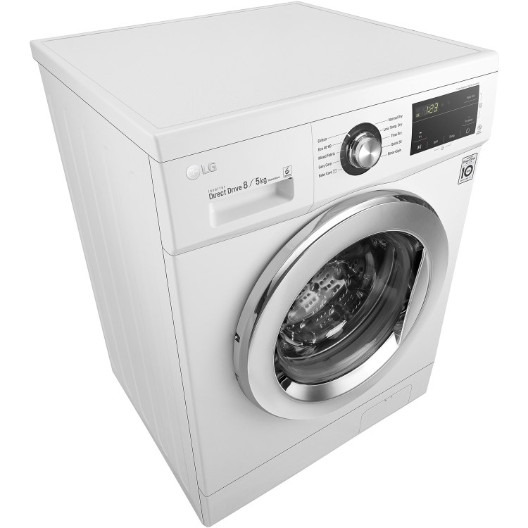 Refurbished LG FWMT85WE Freestanding 8kg Wash 5kg Dry 1400rpm Washer Dryer - White