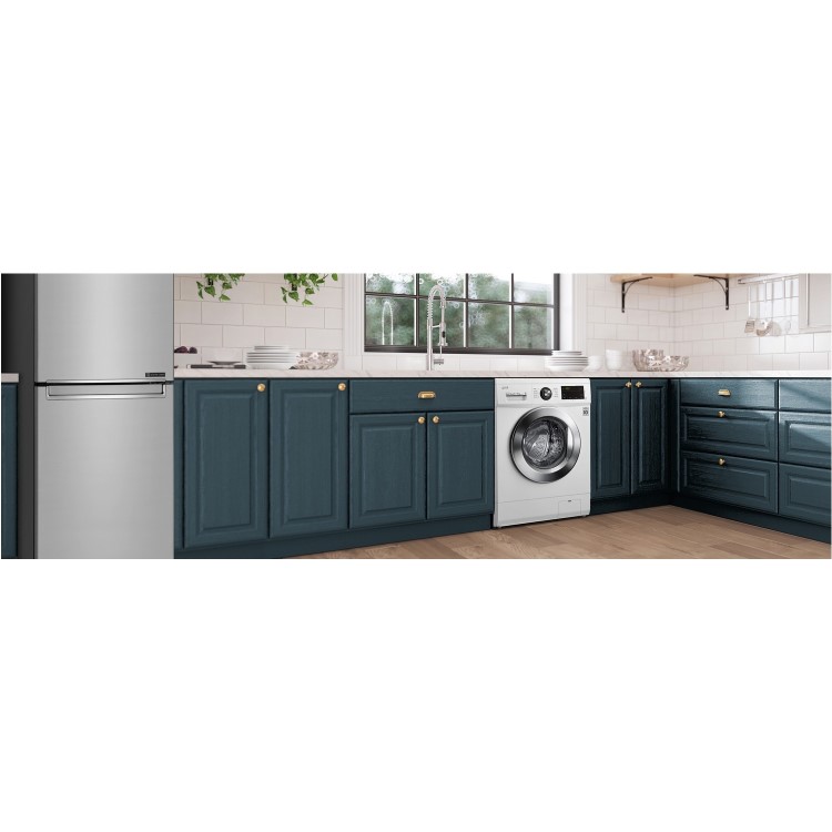 Refurbished LG FWMT85WE Freestanding 8kg Wash 5kg Dry 1400rpm Washer Dryer - White
