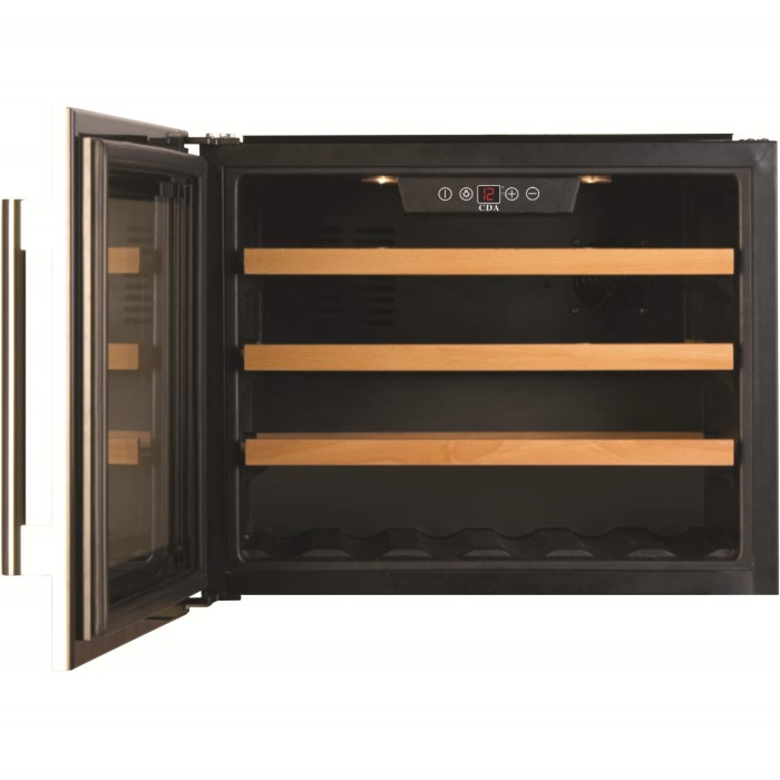 CDA FWV451SS Compact 46x60cm Builtin Wine Cooler Appliances Direct