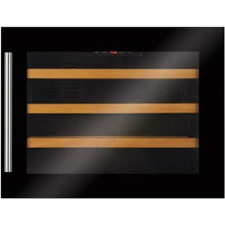 Refurbished CDA FWV452BL Integrated 24 Bottle Wine Cooler Black