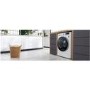 GRADE A1 - LG FWV585WSE Freestanding Wifi Connected 8kg Wash 5kg Dry 1400rpm Washer Dryer - White