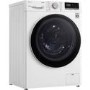 GRADE A1 - LG FWV585WSE Freestanding Wifi Connected 8kg Wash 5kg Dry 1400rpm Washer Dryer - White