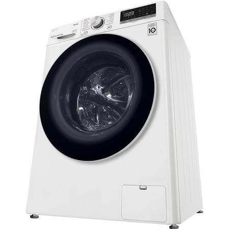 GRADE A1 LG FWV585WSE Freestanding Wifi Connected 8kg Wash 5kg Dry 1400rpm Washer Dryer White A1 FWV585WSE Appliances Direct