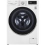 GRADE A1 - LG FWV585WSE Freestanding Wifi Connected 8kg Wash 5kg Dry 1400rpm Washer Dryer - White