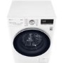 GRADE A2 - LG FWV595WSE Freestanding Wifi Connected 9kg Wash 5kg Dry 1400rpm Washer Dryer - White
