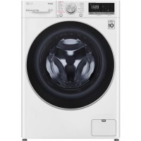 GRADE A2 - LG FWV595WSE Freestanding Wifi Connected 9kg Wash 5kg Dry 1400rpm Washer Dryer - White
