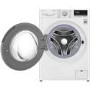 GRADE A2 - LG FWV595WSE Freestanding Wifi Connected 9kg Wash 5kg Dry 1400rpm Washer Dryer - White