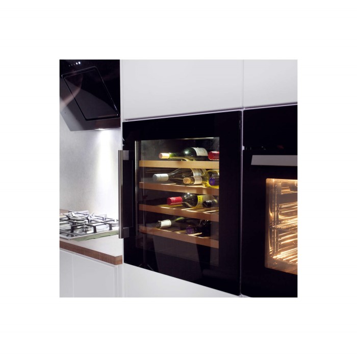 CDA FWV600BL 60cm High Fully Integrated Wine Cooler Black Appliances