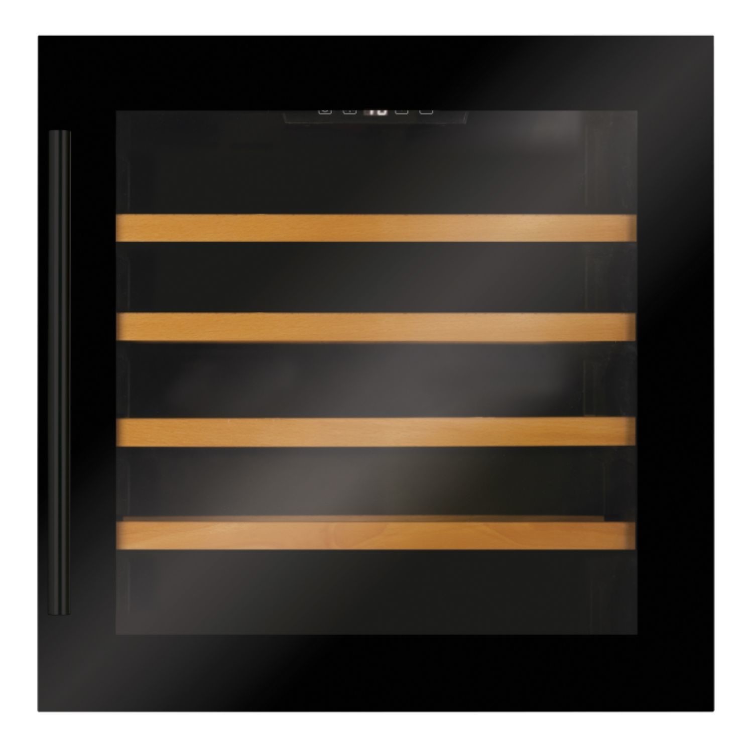 CDA 40 Bottle Integrated Wine Cooler Single Zone Tall - Black