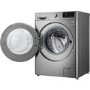 LG 9kg Wash 6kg Dry Freestanding Washer Dryer - Silver
