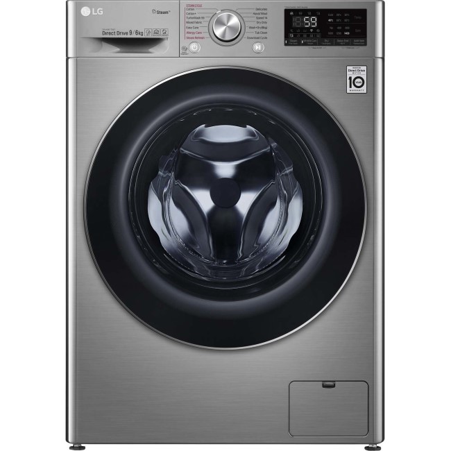 LG FWV796STS 9kg Wash 6kg Dry 1400rpm Washer Dryer - Graphite