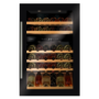 CDA 55 Bottle Dual Zone Built-in Wine Cooler - Black