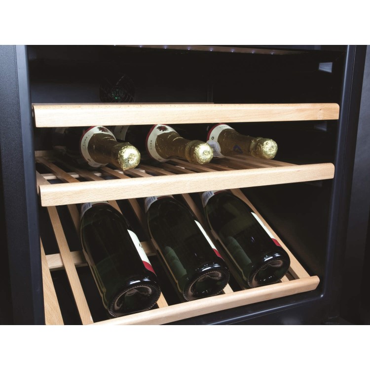 GRADE A1 - As new but box opened - CDA FWV901SS Dual Zone 89x60cm Built-in Wine Cooler