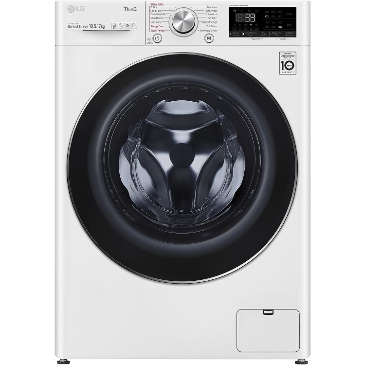 Refurbished LG FWV917WTSE 10.5/7KG Freestanding Washer Dryer White