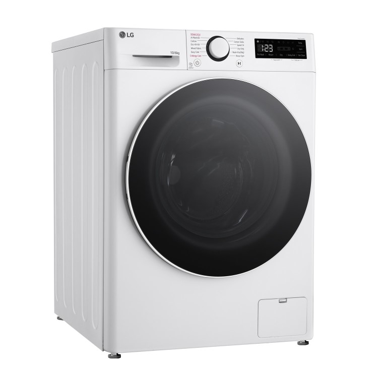 LG TurboWash 10kg Wash 6kg Dry 1400rpm Washer Dryer - White