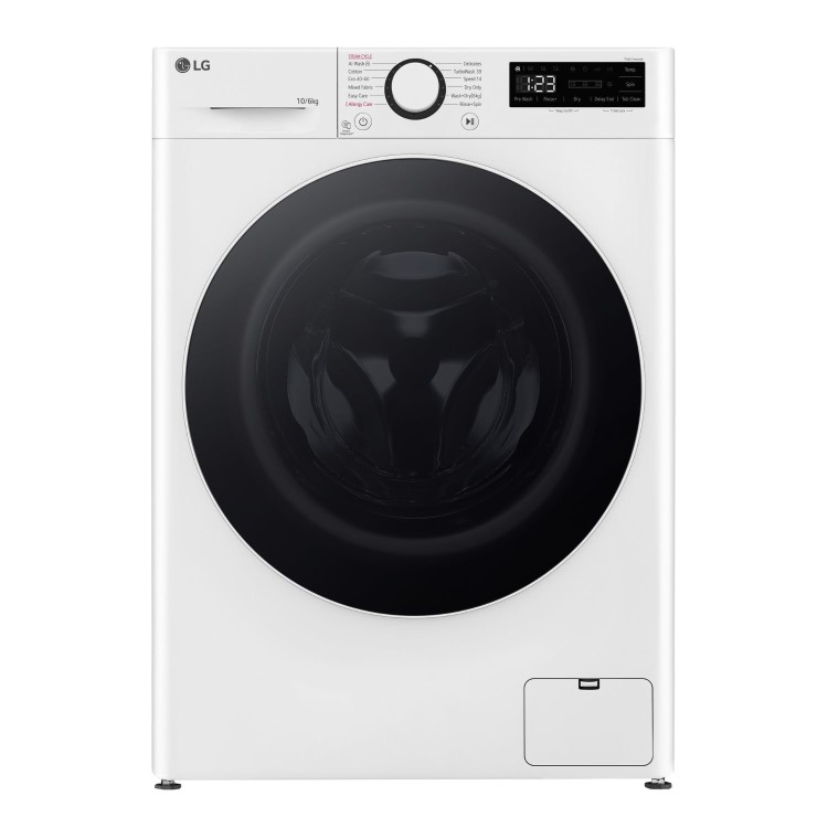 LG Y700 Series 10kg Wash 6kg Dry 1400rpm Washer Dryer - White