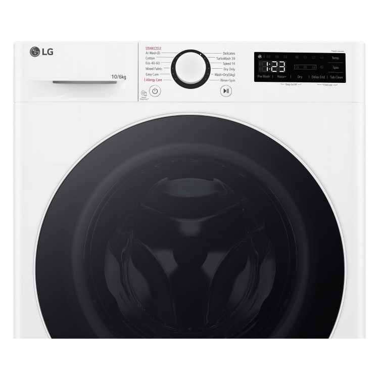 LG Y700 Series 10kg Wash 6kg Dry 1400rpm Washer Dryer - White