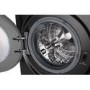 LG  9Kg Wash 6Kg Dry  1400rpm Washer Dryer - Platinum Black