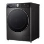 LG  9Kg Wash 6Kg Dry  1400rpm Washer Dryer - Platinum Black