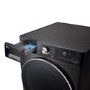 LG  9Kg Wash 6Kg Dry  1400rpm Washer Dryer - Platinum Black