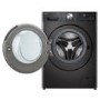 LG  9Kg Wash 6Kg Dry  1400rpm Washer Dryer - Platinum Black
