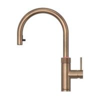 Quooker Flex Instant Boiling Water Tap Brass + Pro3 3L Boiling Water Tank