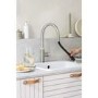 Quooker Flex Instant Boiling Water Kitchen Tap - Stainless Steel
