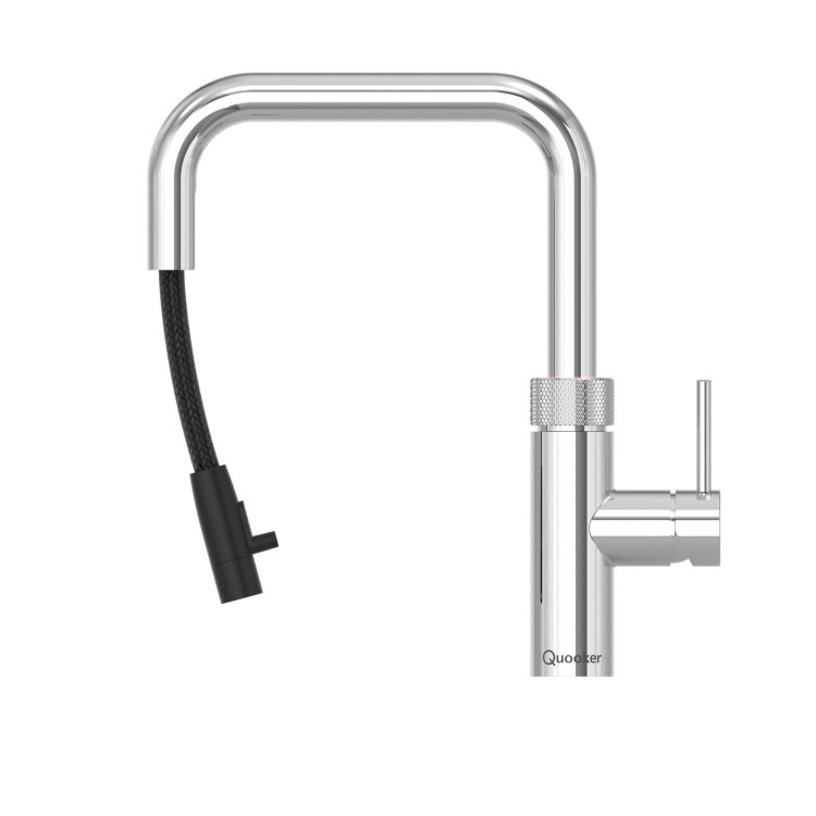 Quooker Flex Square Instant Boiling Water Tap Chrome + Combi+ 7L Boiling Water Tank