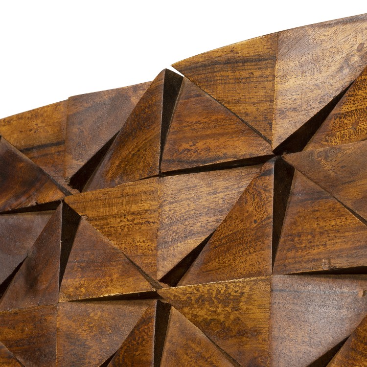 Large TV Unit with Storage in Solid Wood - TV's up to 55" - Freya