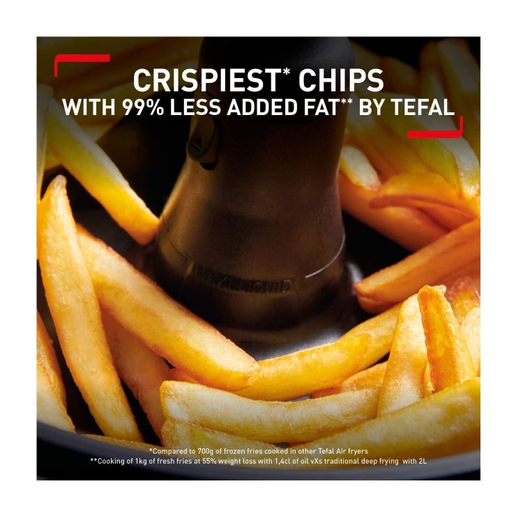 Refurbished Tefal Actifry Genius+ Health 1.2L Air Fryer Black