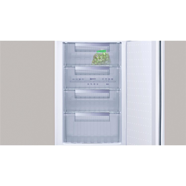 Neff G1524X7GB Series 1 54cm Wide Integrated Upright Freezer - White