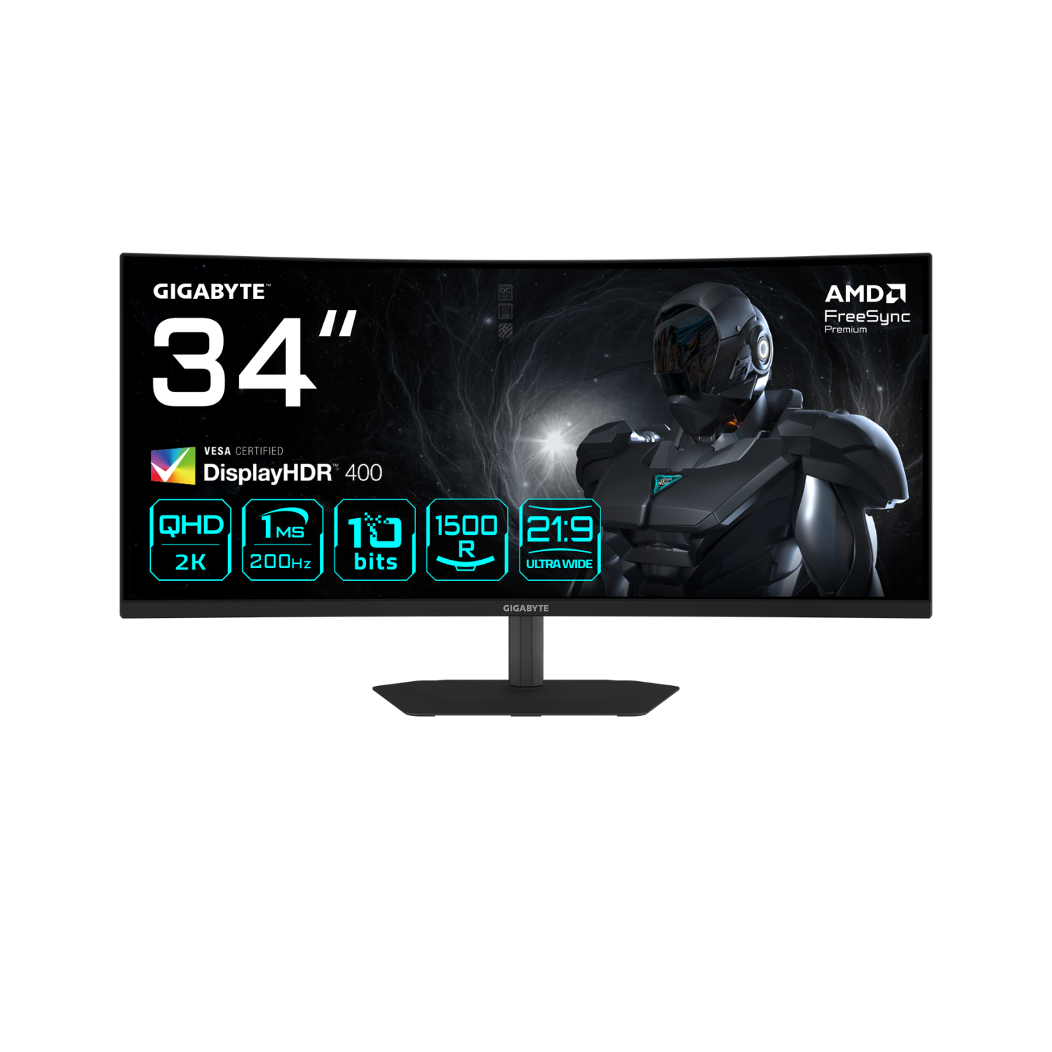 Gigabyte G34Wqc2 Gaming Monitor - Image 6