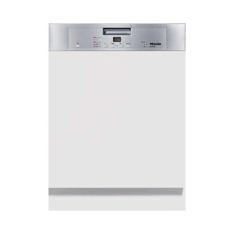 Miele Active G4203iclst 13 Place Semi Integrated Dishwasher - Clean Steel Control Panel