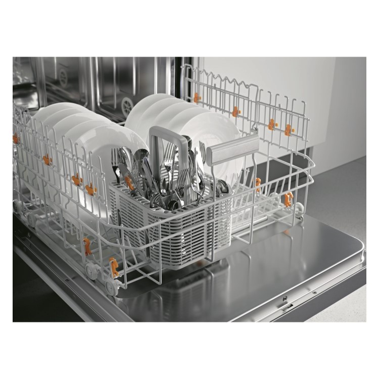 GRADE A1 - Miele Active G4203iwh 13 Place Semi Integrated Dishwasher - White Control Panel
