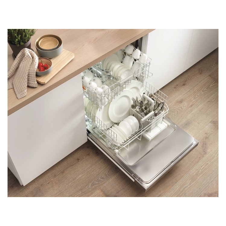 GRADE A1 - Miele Active G4203iwh 13 Place Semi Integrated Dishwasher - White Control Panel