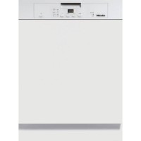 GRADE A3 - Heavy cosmetic damage - Miele G4210IBRWH G4210IBRWS 13 Place Semi-integrated Dishwasher With Brilliant White Control Panel